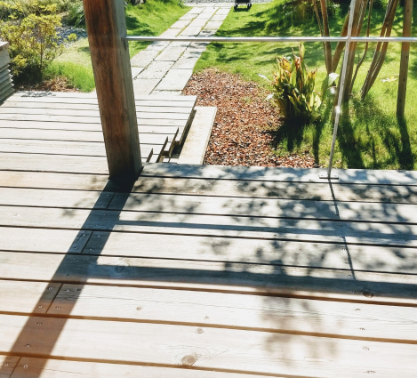 ウッドデッキの設置イメージ