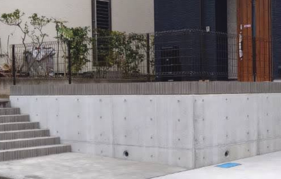 ブロック・土留め設置