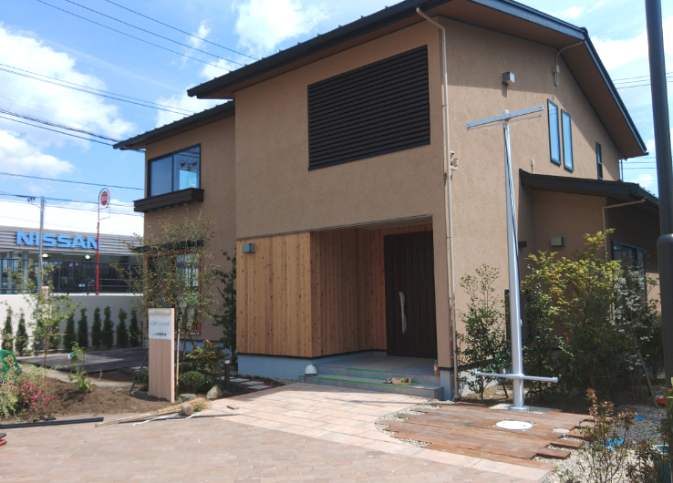 古河林業株式会社様 住宅外構全体の施工写真