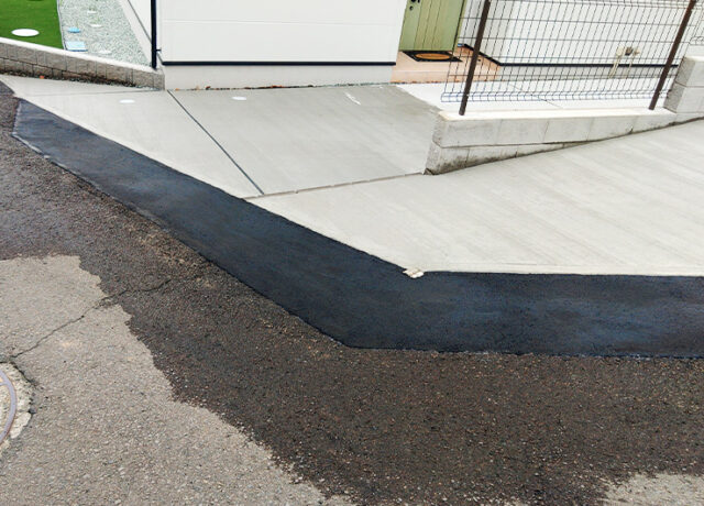 駐車場施工　アフター