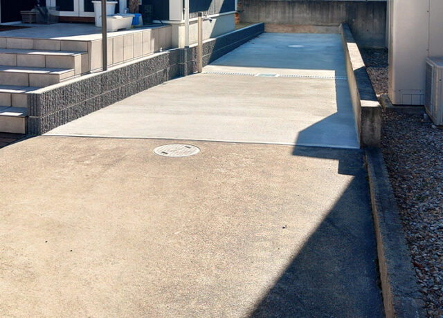 駐車場拡張工事