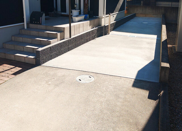 駐車場拡張工事