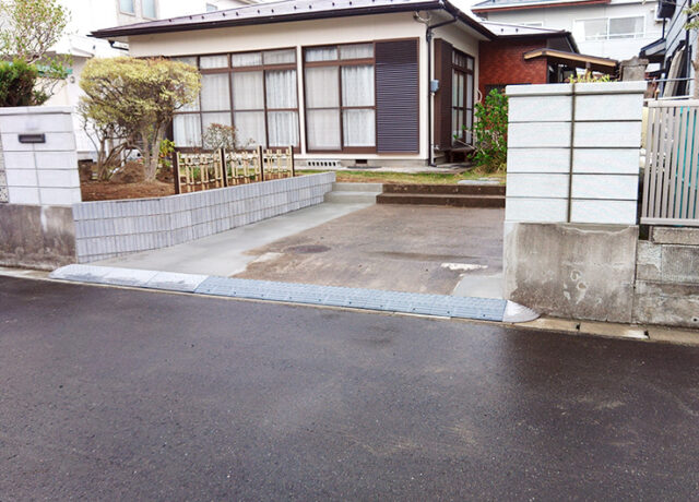 駐車場拡張工事