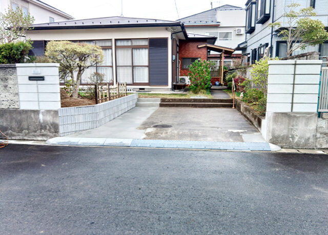 駐車場拡張工事