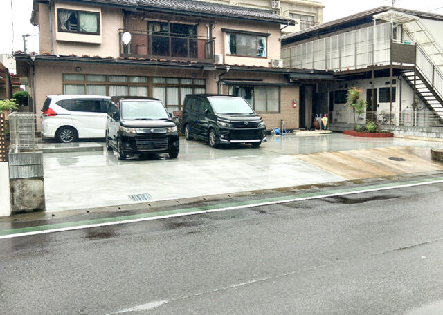 エクステリアサービス株式会社の外構リフォーム施工後の様子